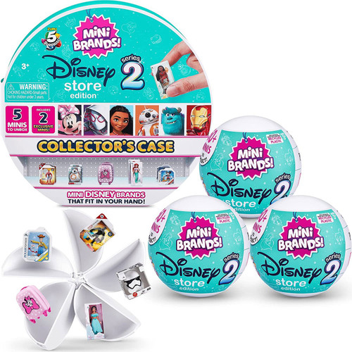 5 Surprise Mini Brands Series 1 Collector Case Includes 2