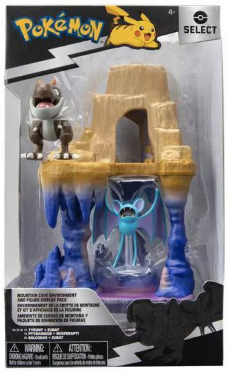 Pokemon Select Series Mountain Cave Environment Playset with
