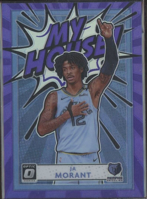 NBA 2020 Donruss Optic Basketball Single Card Ja Morant 3 Purple