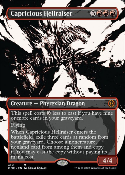 Magic The Gathering Phyrexia All Will Be One Single Card Mythic