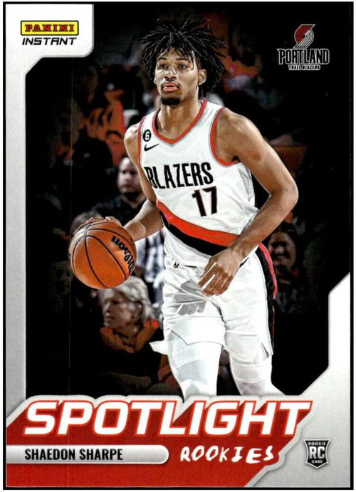 NBA 2022-23 Instant Spotlight Basketball Shaedon Sharpe #7 [Rookie]