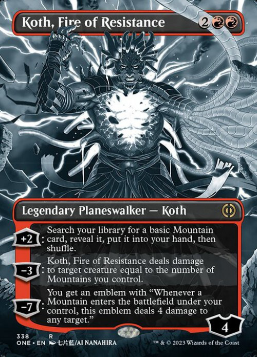 Magic The Gathering Phyrexia All Will Be One Single Card Rare Koth