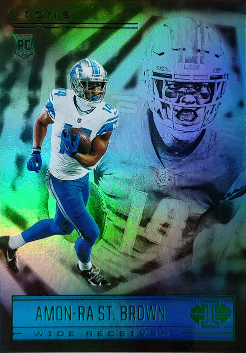 NFL 2021 Panini Illusions Single Card Emerald Green Amon-Ra St