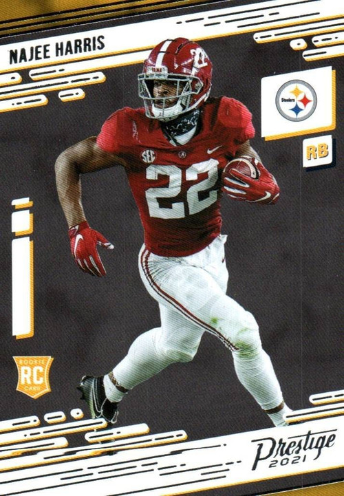 NFL 2021 Instant Football Black & White Rookies Najee Harris BW11 [1 of 2728]