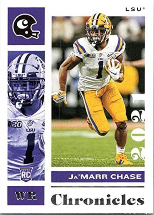 Ja'Marr Chase 2021 Panini Chronicles Flux Draft Picks Rookie