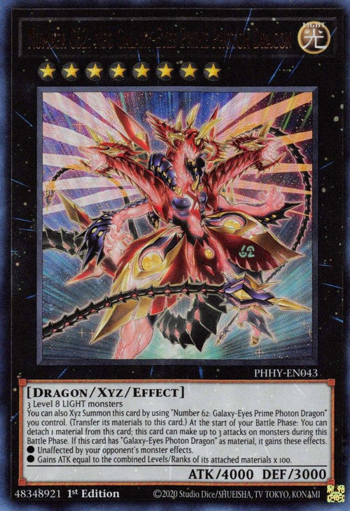 YuGiOh Trading Card Game Photon Hypernova Single Card Ultra Rare Number