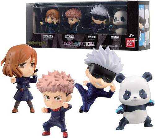 Jujutsu Kaisen Adverge Set Nobara, Yuji Itadori, Satoru Gojo