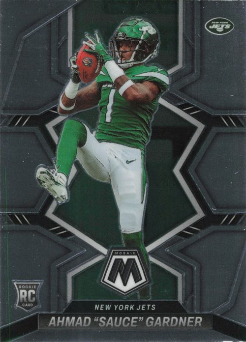 Sauce Gardner 2022 Mosaic NFL Debut - White #289 Price Guide