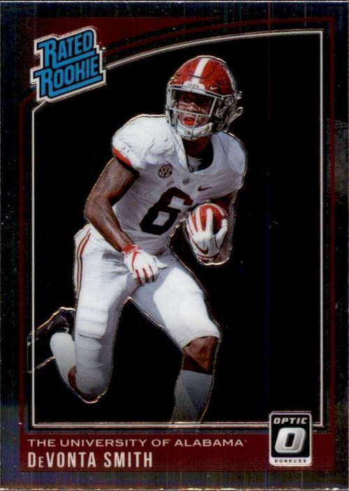 NFL 2021 Chronicles Crown Royale DeVonta Smith 21/99 Single Sports Card  CR-25 [Rookie]