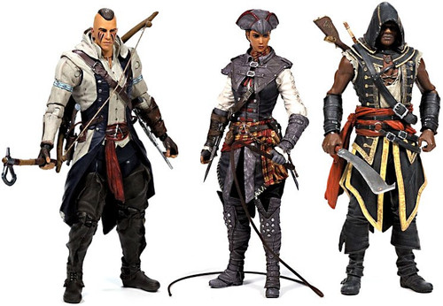 アサシンクリードシリーズ2 Adewaleアクションフィギュア Assassin&#39;s Creed Series 2 Adewale action figure ASSASSIN ADÉWALÉ