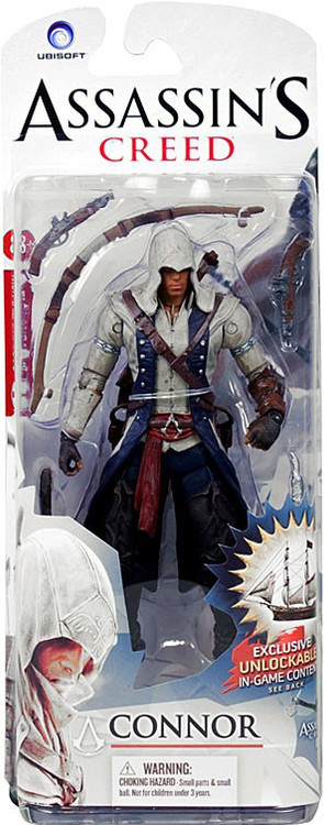 (未使用･未開封品)アサシンクリードシリーズ1コナーアクションフィギュア Assassin&#39;s Creed Series 1 Connor Action Figure McFarlane Toys Assassins Creed Series 1 Connor 6 Action