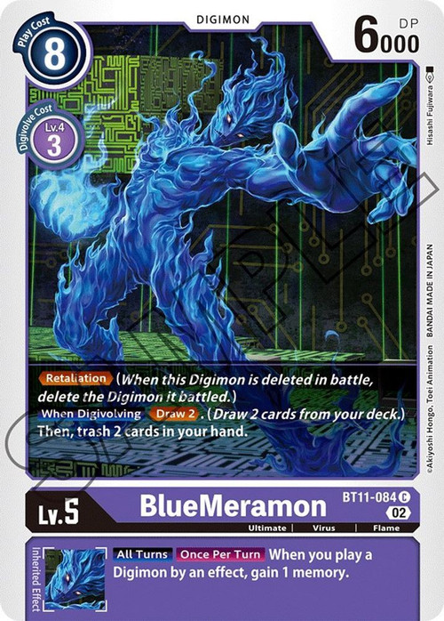 blue card digimon tcg JP] Salihin: BT13 Flare has perseverance Blue Memory Boost! - Digimon