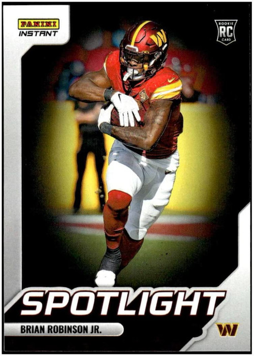 NFL Washington Commanders 2022 Instant RPS First Look Football Brian  Robinson Jr. 1 of 942 Trading Card FL29 Rookie Card Panini - ToyWiz