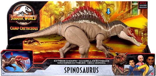 Jurassic World Camp Cretaceous Extreme Chompin Spinosaurus Action ...