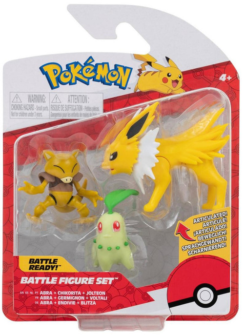 Pack de Evolução Pokémon - Eevee, Flareon, Jolteon e Vaporeon