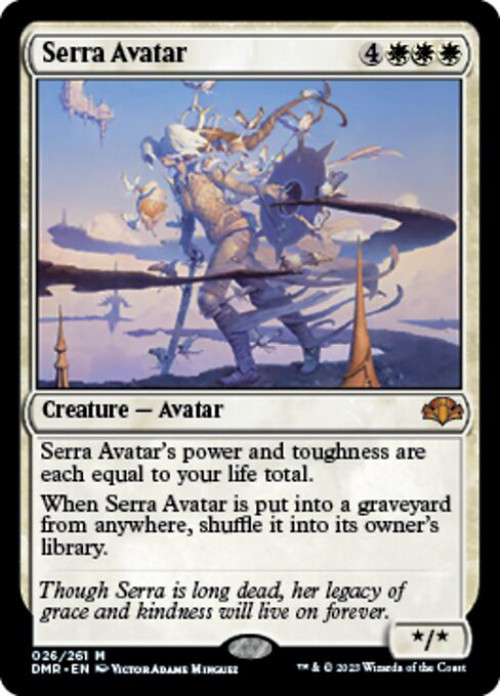 MTG プロモ foil セラのアバター/Serra Avatar 英)【Foil】セラのアバター / Serra Avatar【PRM】旧枠 ジュニア