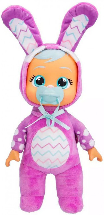 Cry Babies Tiny Cuddles Easter Bunny Lily 9 Plush Figure IMC