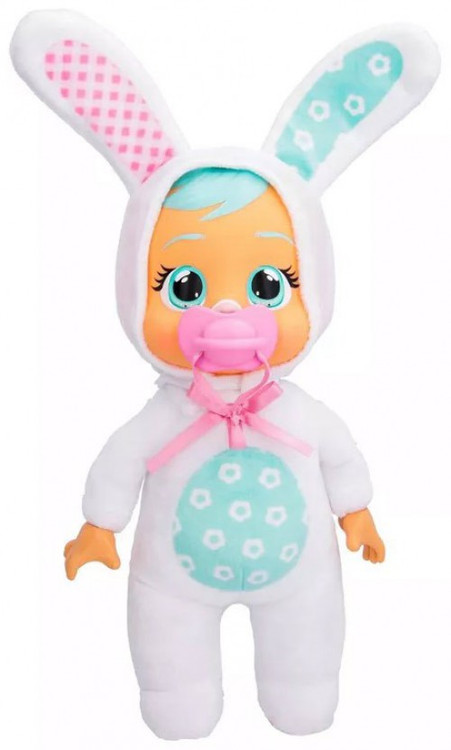 Cry Babies Tiny Cuddles Easter Bunny Honey 9 Plush Figure IMC Toys