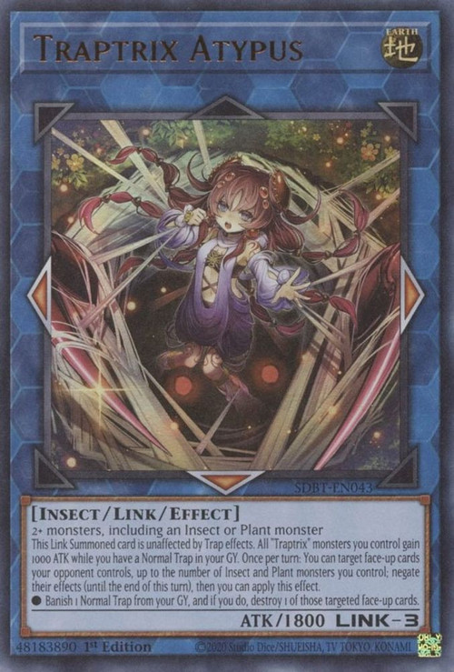 yugioh beware of traptrix card list Yu-Gi-Oh! TCG: Structure Deck : Toys & Games TRAPTRIX Deck 30 Structure