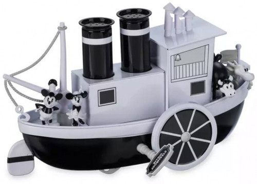 Disney Mickey Minnie Mouse Steamboat Willie Musical Boat Exclusive