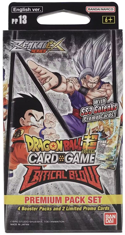 Dragon Ball Super TCG: Zenkai Series 5 - Critical Blow - Booster Pack –  Level One Game Shop