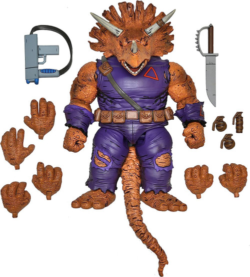 NECA Teenage Mutant Ninja Turtles Mirage Comics Triceraton Zog