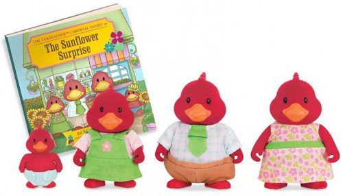 Lil Woodzeez Famileez Mountain Collection Tailfeather Cardinal