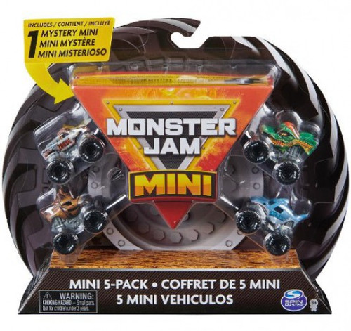 Monster Jam MINI Megalodon, Dragon, Zombie, Horse Power Mystery
