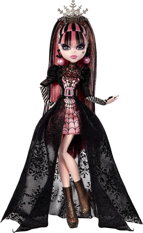 Monster High Draculaura Doll with Count Fabulous Mattel Toys - ToyWiz