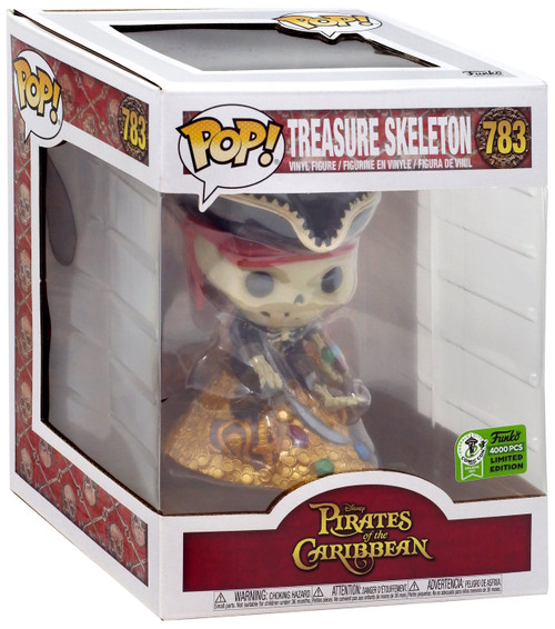 Funko Pirates of the Caribbean POP Disney Treasure Skeleton Exclusive