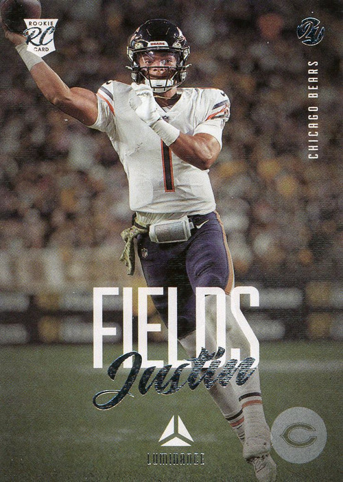 NFL 2021 Prizm Football Single Card Justin Fields 334 Rookie - ToyWiz