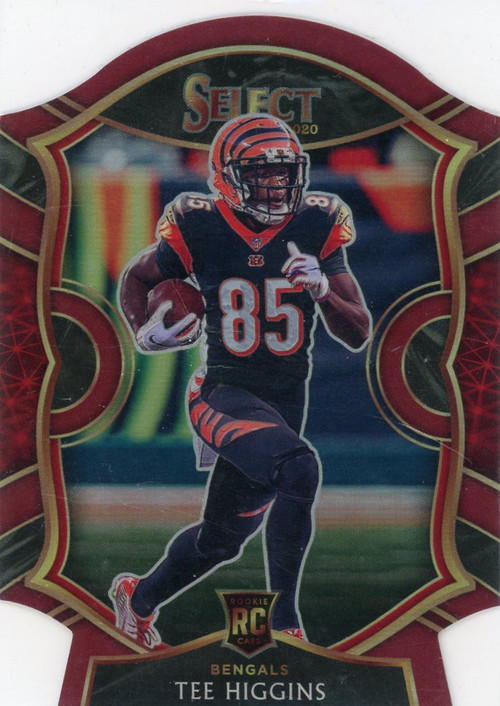 NFL 2020 Panini Prizm Football Tee Higgins Rookie Trading Card 308 Orange  Disco - ToyWiz