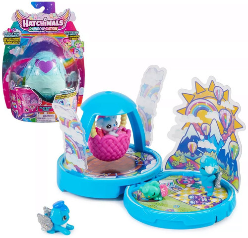 Hatchimals Family Mini Family Mystery Pack Playset 3 RANDOM Figures Home  Spin Master - ToyWiz