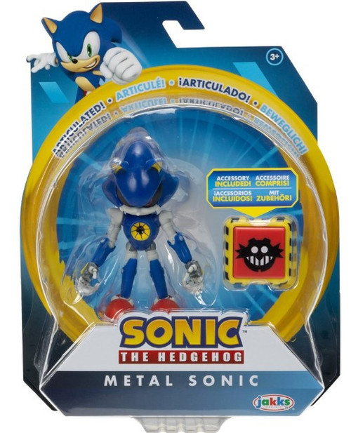 Sonic The Hedgehog Wave 5 Mecha Sonic 4 Action Figure Classic, with Trap  Spring Jakks Pacific - ToyWiz