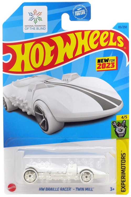 Hot Wheels Experimotors HW Braille Racer - Twin Mill 164