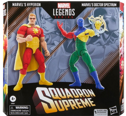 海外 Marvel Legends Squadron Supreme 2体セット Marvel Legends Squadron Supreme Hyperion Doctor Spectrum 6 Action