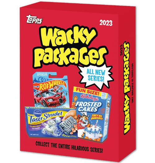 Wacky Packages 2023 All New Series Exclusive Trading Card Pack 12