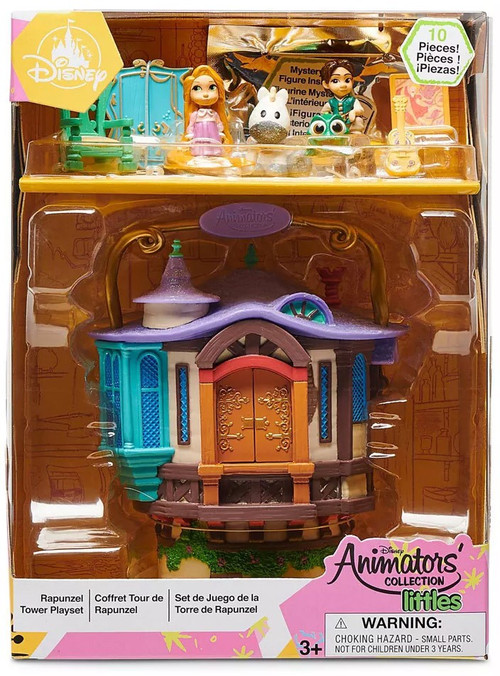 Disney Tangled Littles Animators Collection Rapunzel Tower Exclusive