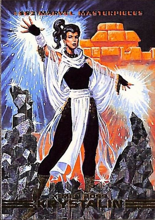 Marvel Marvel Masterpieces 1993 Single Card Dyna-Etch Foil