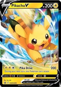 Pokemon Trading Card Game Sword Shield Promo Single Card Pikachu V SWSH285 - ToyWiz Pokemon Trading Card Game Sword Shield Promo Single Card Pikachu V SWSH285 - ToyWiz