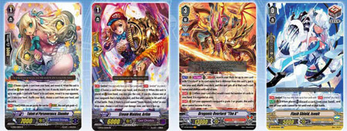 cardfight vanguard rare card list Cardfight!! Classic Cards 50 count deck English trading game Rare Card Set 01 [D-BT01]:
