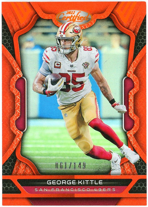 Shop George Kittle 21 NFL Prizm NFT Digital Trading Cards