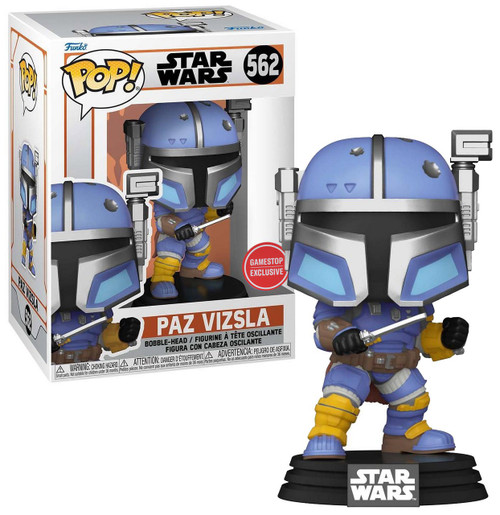 Funko Pop! Star Wars: The Mandalorian – Paz Vizsla (Staffel 3) Vinyl-Figur 9,5 Cm Inkl. Box-Schutzhülle