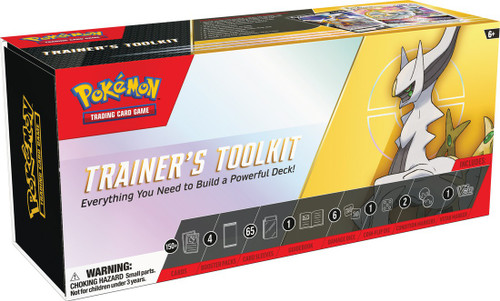 2023 pokemon booster box Sword Shield Trainers Toolkit Set 4 Packs, 65 Card Sleeves More Pokemon USA 1 Pokmon eraser featuring Smoliv 2 Pokmon TCG booster packs to expand your collection Pokemon 2023 SV2P Snow Hazard