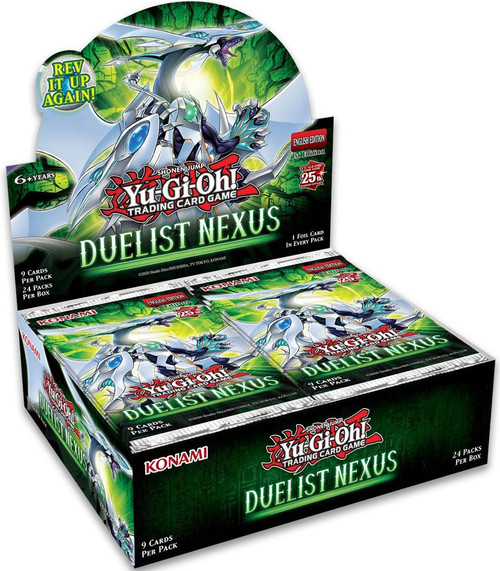 YuGiOh Duelist Nexus Booster Box 24 Packs, 25th Anniversary Konami