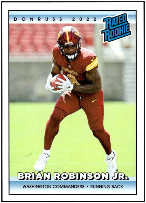 NFL Washington Commanders 2022 Instant RPS First Look Football Brian  Robinson Jr. 1 of 942 Trading Card FL29 Rookie Card Panini - ToyWiz