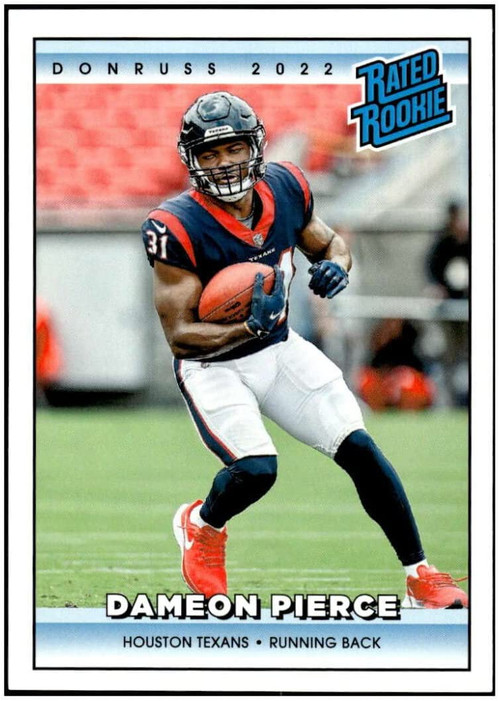 NFL Houston Texans 2022 Instant RPS First Look Football Single Card 1 of  942 Dameon Pierce FL32 Rookie Card - ToyWiz