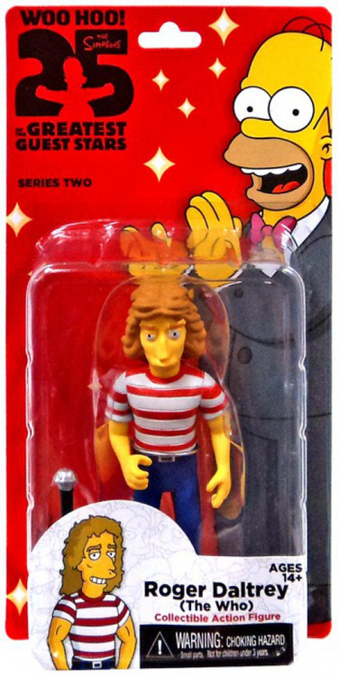 The Simpsons 25th Anniversary Series 2 - Action Figure Roger Daltrey (The Who) 13 Cm - 3