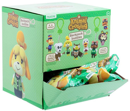 Animal Crossing Backpack Buddies Rare Mystery Character Animal Crossing Backpack Buddies Box Mystery Box 24 Packs Paladone - ToyWiz