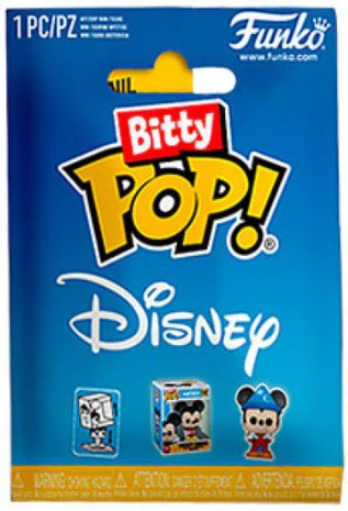 Funko Bitty Pop! Disney 4 Pack Sorcerer Mickey Dale Princess Minnie and  Mystery